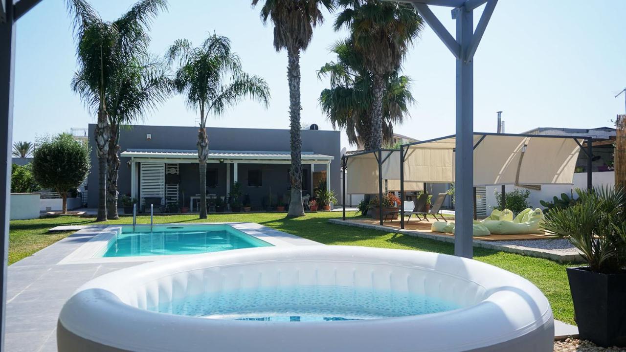 Dependance In Villa Con Piscina Сиракузы Экстерьер фото