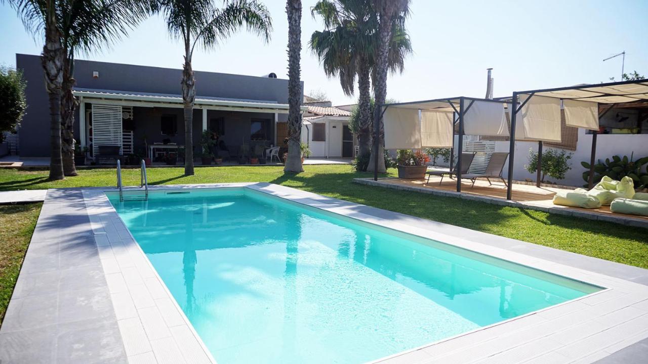 Dependance In Villa Con Piscina Сиракузы Экстерьер фото