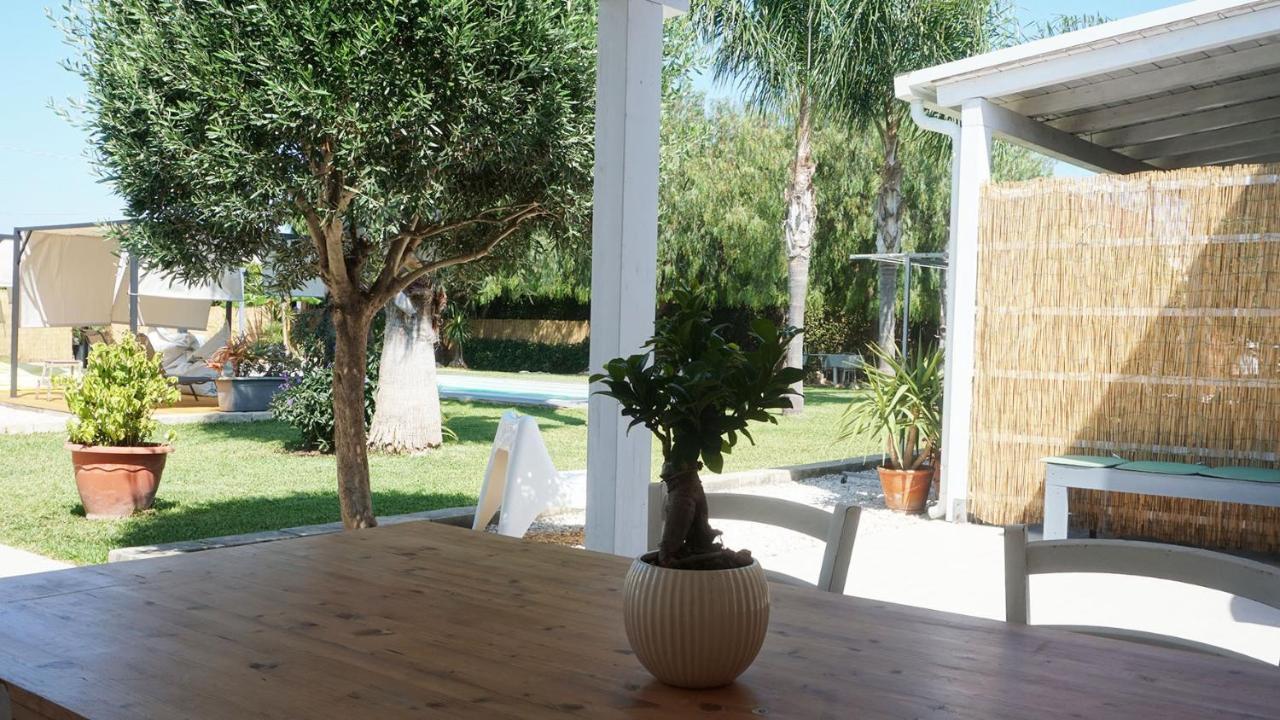 Dependance In Villa Con Piscina Сиракузы Экстерьер фото