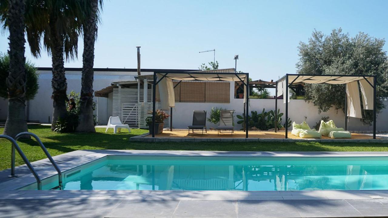 Dependance In Villa Con Piscina Сиракузы Экстерьер фото
